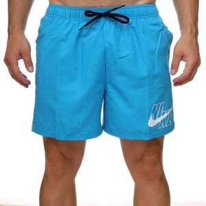 Nike Men's Bright Blue Swim Trunks